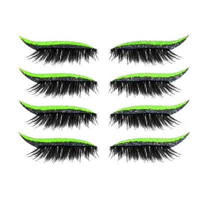 Buy 1 Get 1 Free(2 pcs)🔥2023 New Reusable Eyeliner And Eyelash Stickers